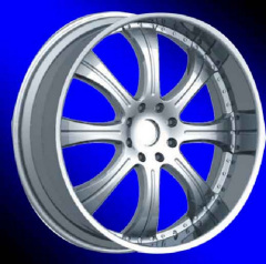 painted alloy wheel