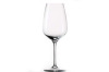 hand made clear wine glass