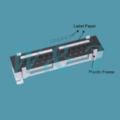 10 Inch 12P Patch Panel(With Plastic Frame)