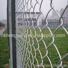 Chain link fence