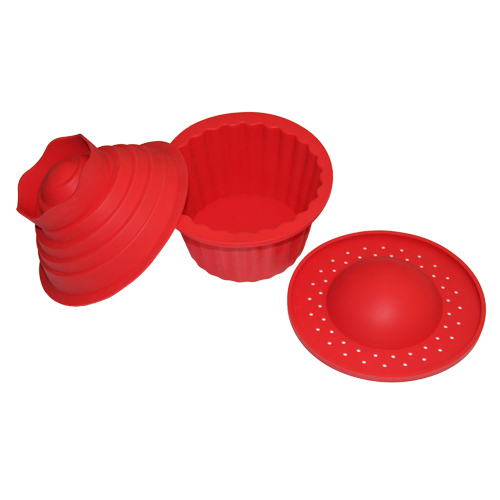 3Pcs Silicone Jumbo Cupcake -/Silicone Bakeware Set