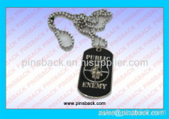 2012 soft enamel dog tag