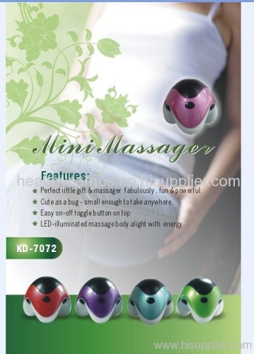 lighting mini trisngle massager/electronic massager