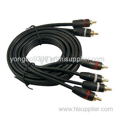 3 RCA to 3 RCA cable