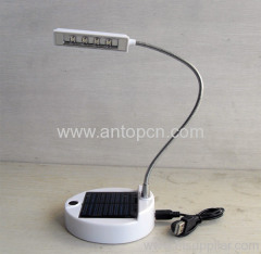 Solar LED reading lamp, solar LED table lamp