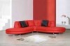 Modern design leather sofa JJ153.