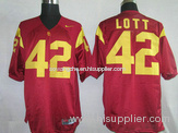 NCAA 42 Lott Red NFL Jersey