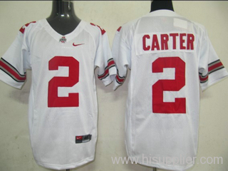 NCAA Ohio State 2 Carter White NFL Jerseys