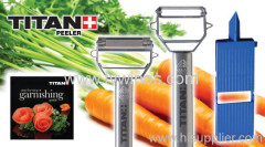 titan peeler with chop set