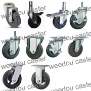 medium duty hard rubber caster castor