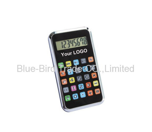 mini calculator with color key