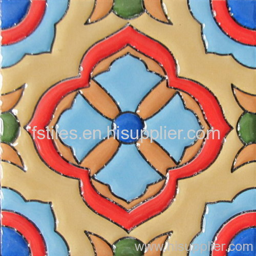 ceramic tile hand made 95X95MM