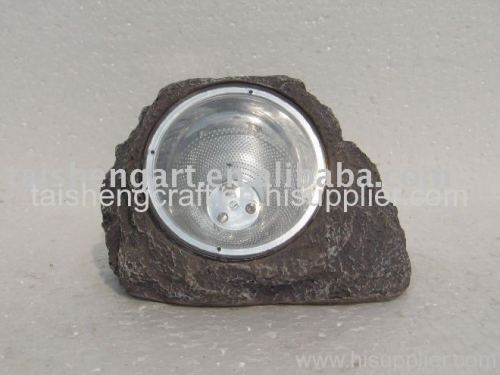 garden solar stone lamp