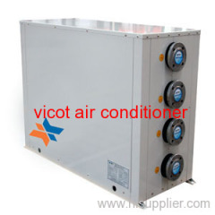 Modular water cooled water chiller