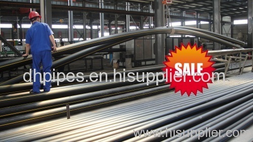 HDPE gas transmission pipe