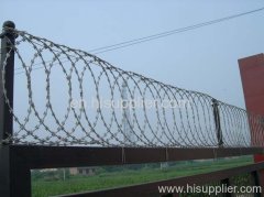 concertina barbed wire