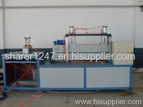 PE plastic profile extrusion line