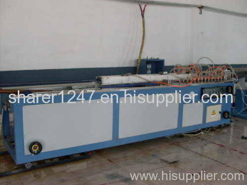 PE plastic profile extruder line