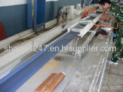 PE plastic profile extruder machinery