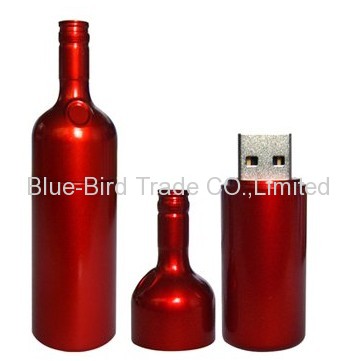 red wine bottle flash drives