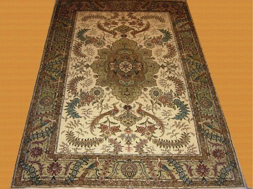 100% Handmade Pure Natural Silk Carpet