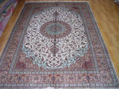 100% Handmade Pure Natural Silk Carpet