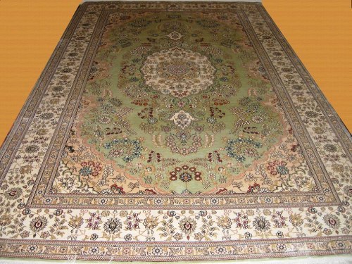 100% Handmade Pure Natural Silk Carpet