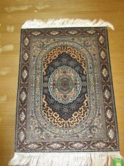 100% Handmade Pure Natural Silk Carpet