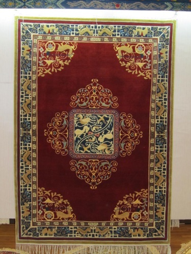 100% Handmade Pure Natural Silk Carpet