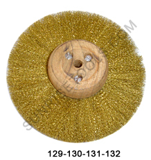 Brush Circular Brass