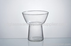 holiday glass vase