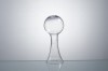 70x185 clear glass vase