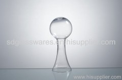 ball type decorative glass vase