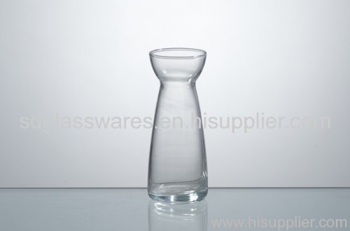 clear glass vase for table & home decoration