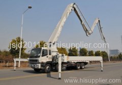 concrete pump truck, pump truck, 33m x 37m concrete pump truck