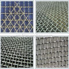 Crimped wire mesh