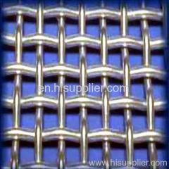 Crimped wire mesh