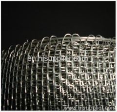 Crimped wire mesh