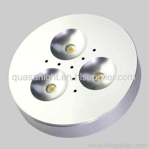 LED Puck Lights for Cabinet Lighting (3x1W, 210lm)
