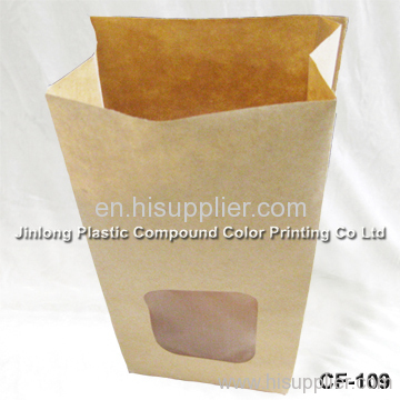 kraft paper coffee bag