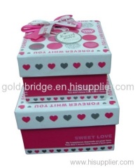 single paper gift box