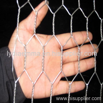 G I hexagonal wire mesh