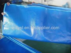 Swimming pool solar cover