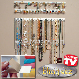 Bling Eez Peel and Stick Jewelry Hooks