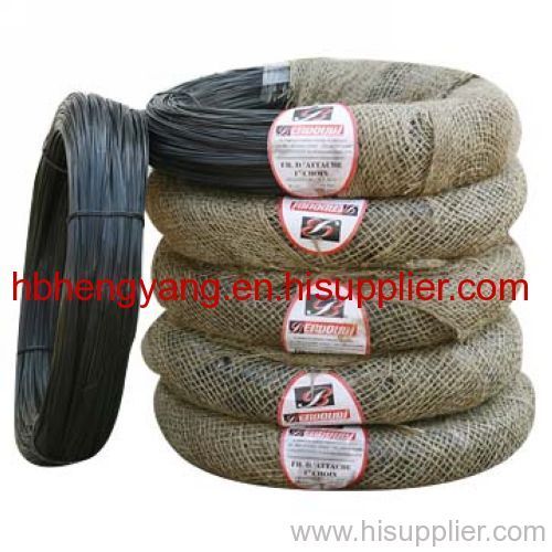 black annealed wire in coil