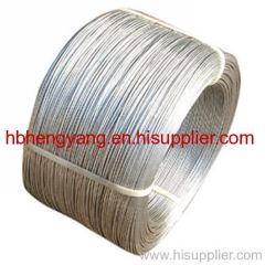 Galvanized wires