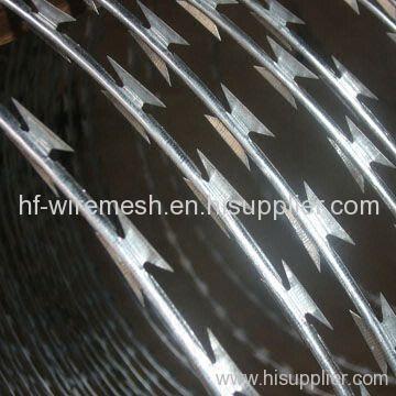 galvanizing razor barbed wire