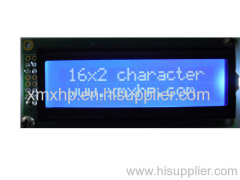 16*2 character LCD Module with 85.0 x 36.0mm Overall Size and LED Backlight