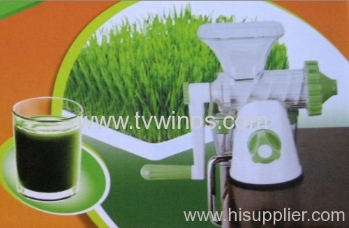 plastic wheatgrass juicer