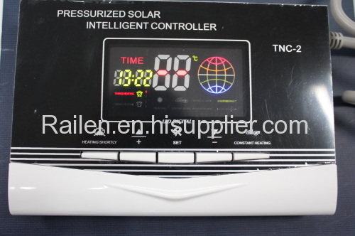 Solar controller for integrated pressure system